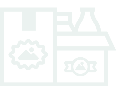 Icons representing food wholesale distribution, vendor management, and bulk supply chain operations for foodservice distributors and suppliers.